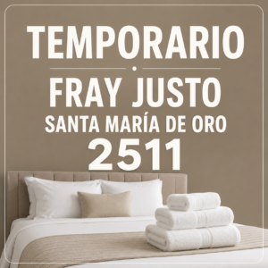Temporario Fray Justo Santa María de Oro