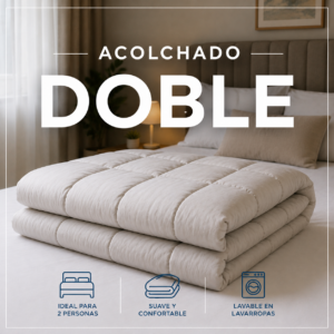Acolchado doble